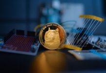 PEPE vs. DOGE: Imminent Flippening? a close up of a coin on a table