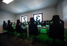 Embarking on a Virtual Odyssey: The Convergence of Esports and Virtual Reality black office rolling chair near black flat screen computer monitor