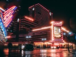 A Fascinating Exploration of Games of Chance lighted buildings at night