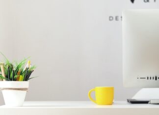 Tips For Choosing a Good Home Cash Buyer yellow ceramic mug beside gray aluminum iMac