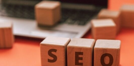 Crafting an Effective SEO Strategy for Your Business Letters on the Wooden Blocks