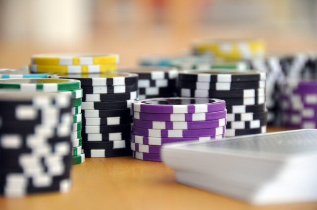 Photo by Pixabay Blue Green and Purple Poker Chips