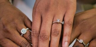 The Latest Trends in Engagement Rings: From Classic Elegance to Modern Innovations person wearing silver diamond ring