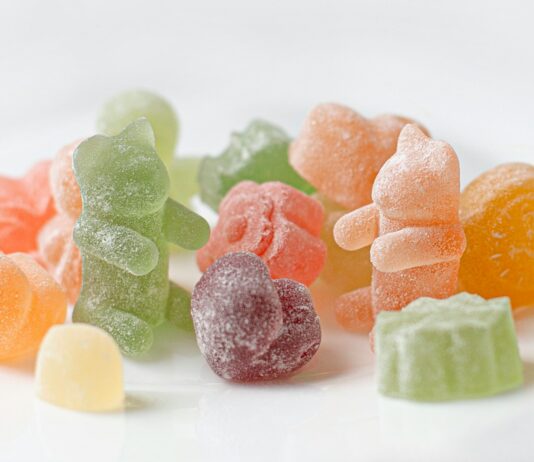 What Are Sativa Gummies? orange green and pink candies