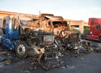 What Can Black Box Data Tell Us? Evidence in Truck Accidents a truck that is sitting in the street