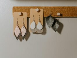 Turning Your Passion for Earrings into a Profitable Business three pairs of hook earrings