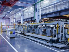 How Does an Extrusion Extruder Work? a large machine in a large building