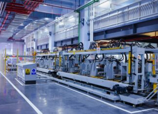 How Does an Extrusion Extruder Work? a large machine in a large building