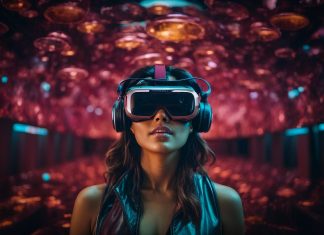 The Future of Sports Betting: Exploring the Promise of VR and AR in Online Betting a woman, virtual, virtual reality