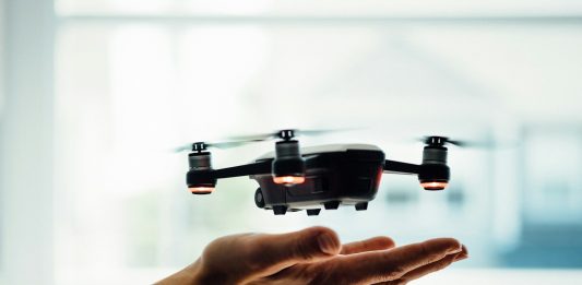 Tech Sector Retirees Are the Classroom’s Untapped Resource turned on black quadcopter drone