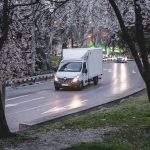 Fuel Inefficiency: 5 Mistakes Your Business Must Avoid white van on road near trees during daytime
