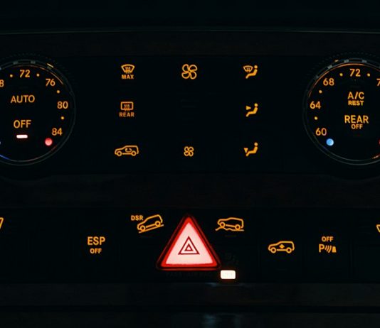 From Engine Trouble to Smooth Rides: Solving Problems Before They Grow Dashboard controls of a vehicle illuminated at night.
