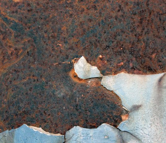 Legal Requirements for Disclosing Material Latent Defects a piece of metal that has been rusted